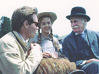 Sullivan on the set of Anne of Green Gables