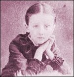Maud at age 8, around the time of the 'Ghostly Bell' incident.